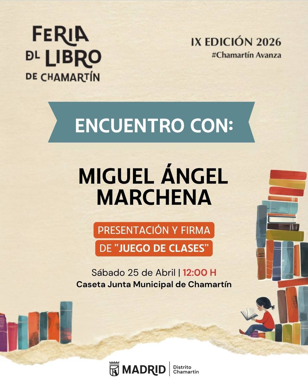IX Feria del Libro de Chamartín