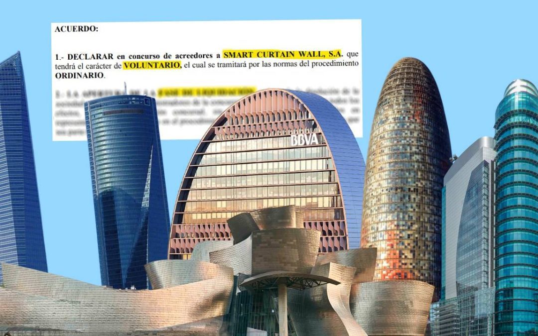 Smart Curtain Wall entra en concurso de acreedores con un pasivo de 4,9 millones y 60 empleados afectados