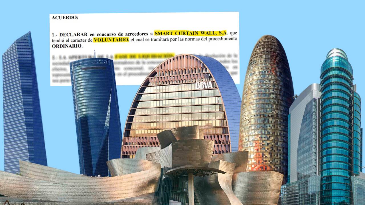 Smart Curtain Wall entra en concurso de acreedores con un pasivo de 4,9 millones y 60 empleados afectados