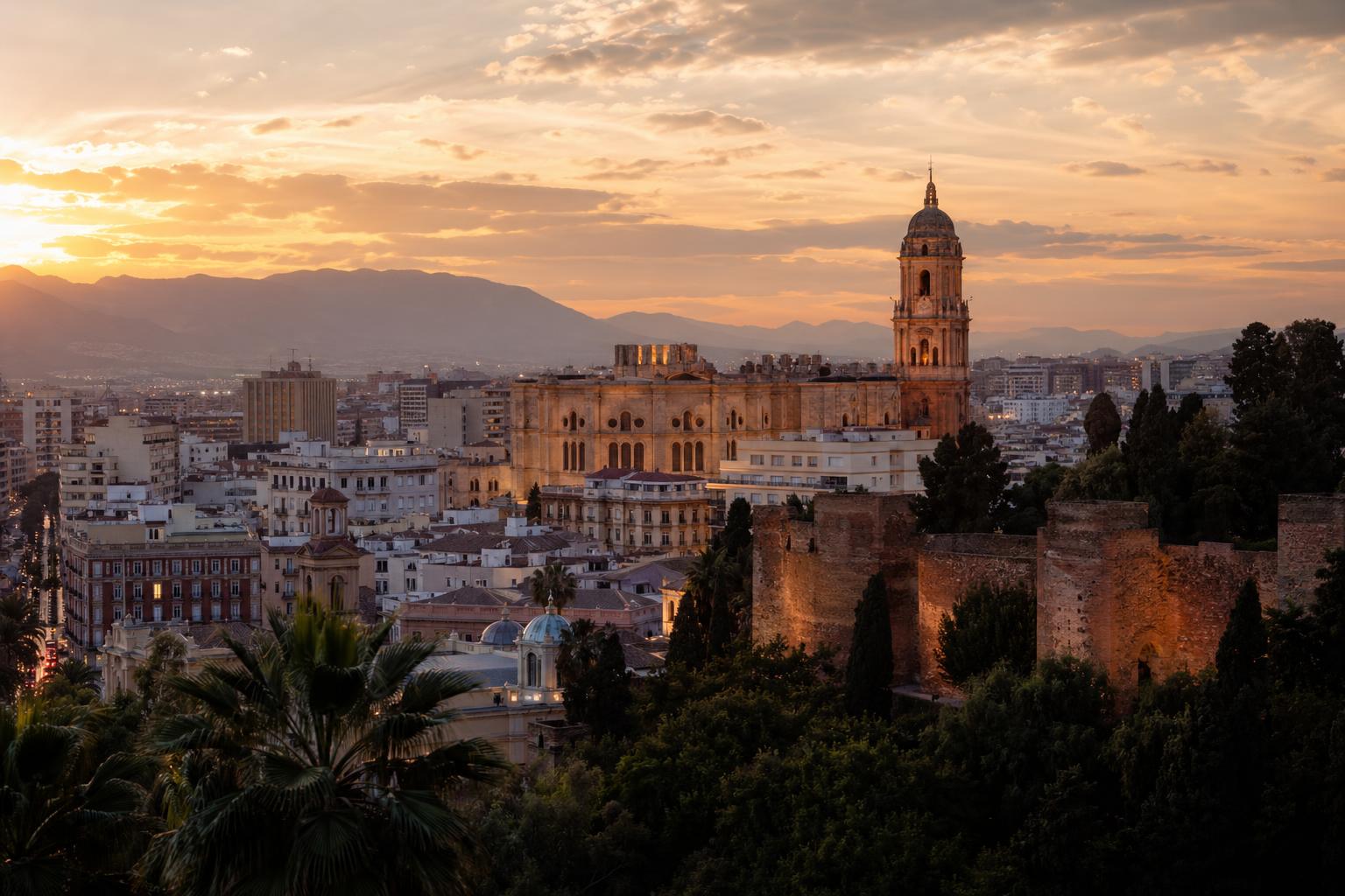 Imagen editorial de Málaga para la landing de Segunda Oportunidad